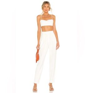 NBD by Revolve White Sheela Pant White Size Small